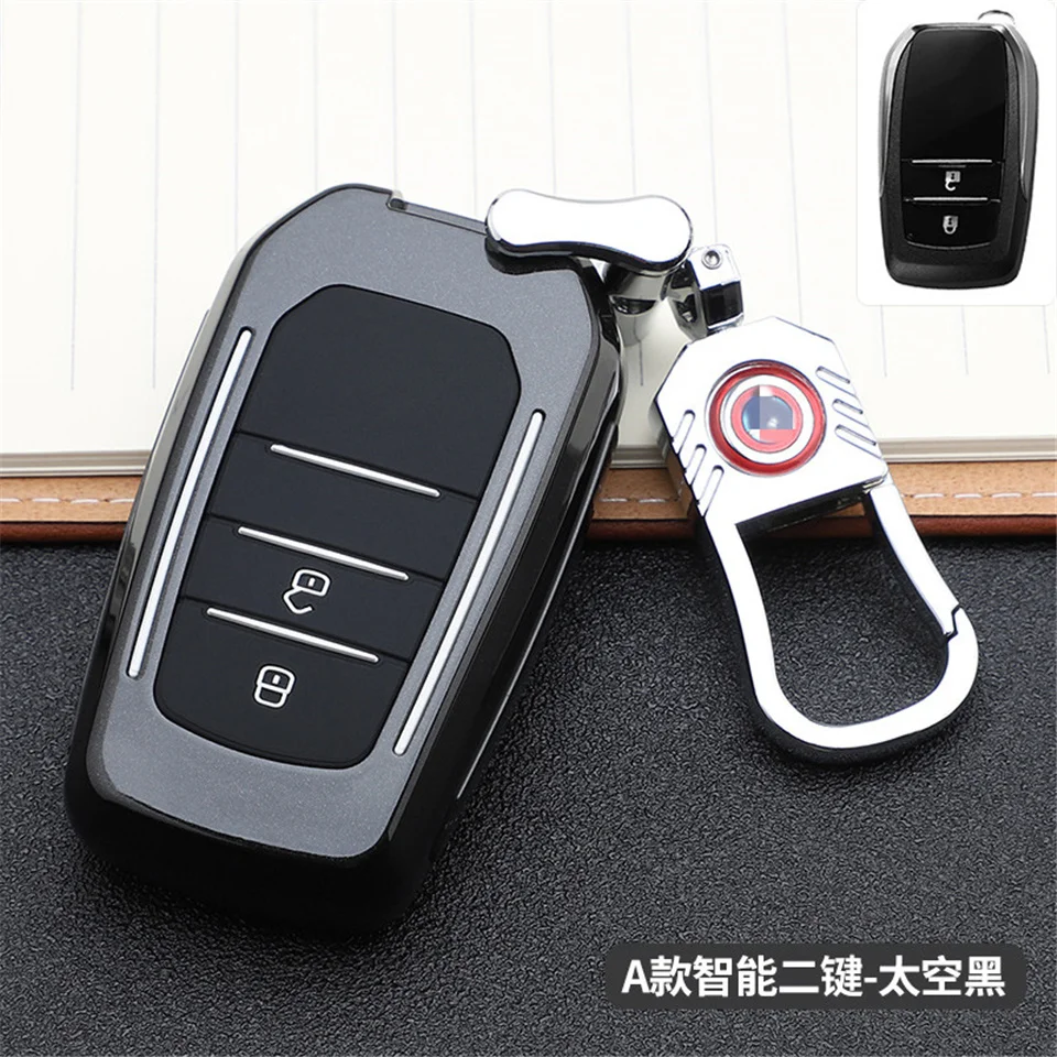 Portachiavi auto per Toyota Key cover per Chr Rav4 Auris Avensis Prius Aygo Camry Corolla Land Cruiser 200 Prado Crown Car key fob 10 Portachiavi auto per Toyota Key cover per Chr Rav4 Auris Avensis Prius Aygo Camry Corolla Land Cruiser 200 Prado Crown Car key fob - Hb6a9ebde01c14bdeb19bf10c7ca2b110z