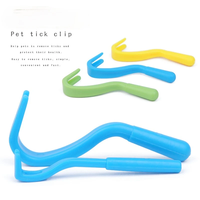 

2pcs Tick Twister Hook Tool Tick Remover Dog Accessories With 2 Sizes Human Manual Debulking Flea Tool Dogs Pet Product Cachorro