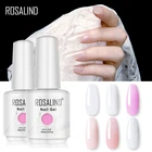 Гель-лак для наращивания ногтей ROSALIND, полимерный гель для ногтей для дизайна ногтей, требуется Форма для ногтей, УФ-светодиодная лампа, гель-лаки, набор для маникюра