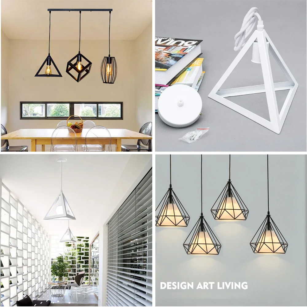 Ретро Промышленный Утюг подвесной светильник с Винтаж Освещение в помещении ing