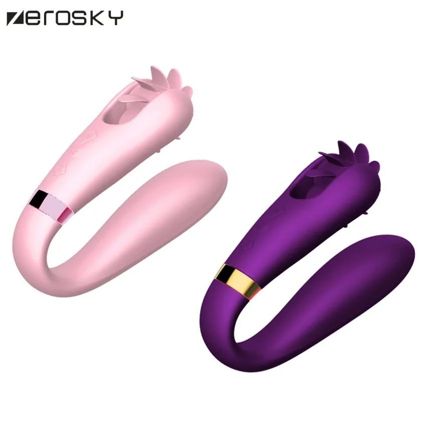 Rotation Oral Tongue Licking Penis Vibrating G-spot Massage U-shaped Penile Vibration Vaginal Anal Vibrator | Красота и здоровье