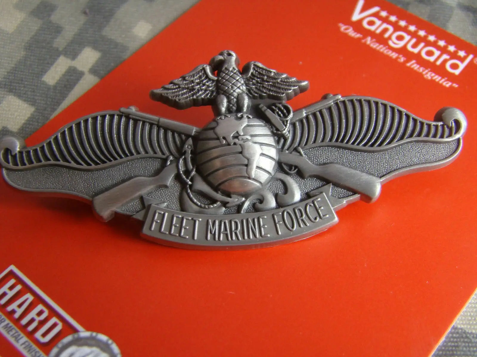 Военно-морской флот США Морская сила война булавка крылья морской пехоты форма