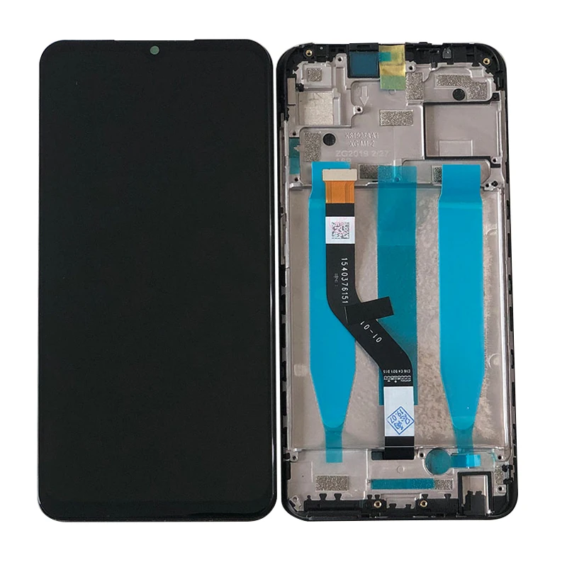 Для 6," Meizu Note 9 Axisinternational ЖК-экран+ сенсорная панель дигитайзер Рамка для Meizu Note 9