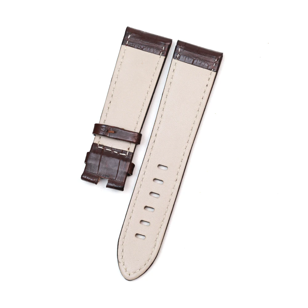 SAUPPO подходит для Montblanc Timewalker U0101550/U0101548 наручные часы из крокодиловой кожи полоса