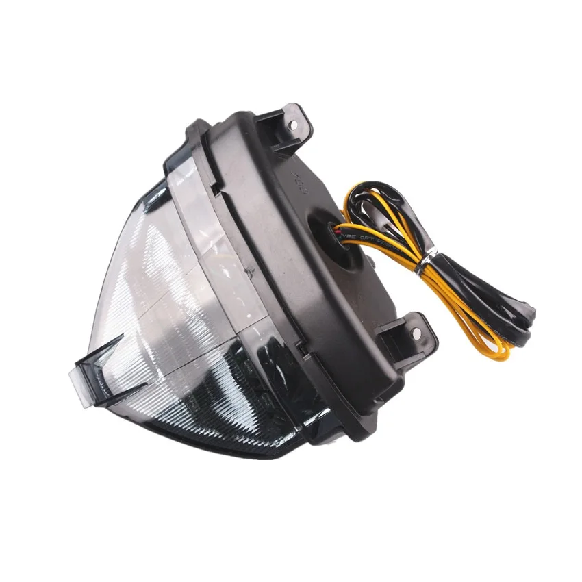 Тормозные фонари для мотоцикла Светодиодные интегрированные поворотники задний