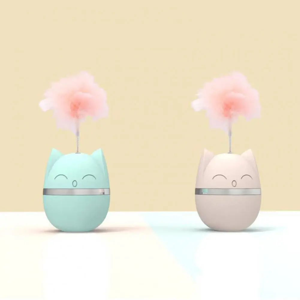 1 Набор игрушка в форме головы кошки перо 2 цвета | Дом и сад