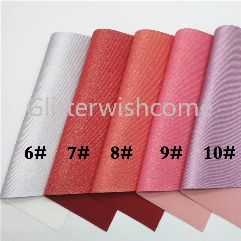 Glitterwishcome 21X29 см A4 размер винил для бантов блестящая синтетическая кожа, искусственная ткань, искусственная кожа листы для бантов, GM612A