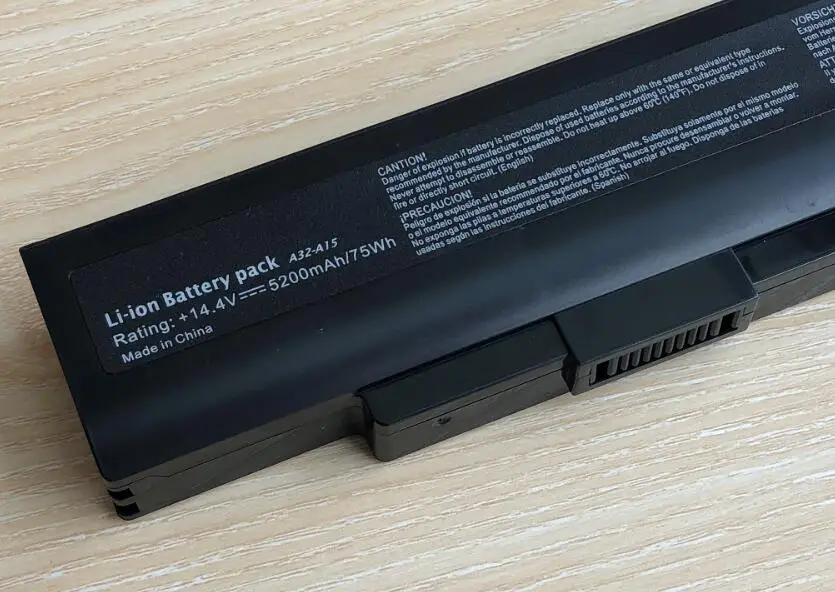 14 4 V 8 ячеек ноутбука Батарея A42 A15 40036064 для msi A6400 CX640(MS 16Y1) CR640 Gigabyte Q2532N DNS 142750 153734