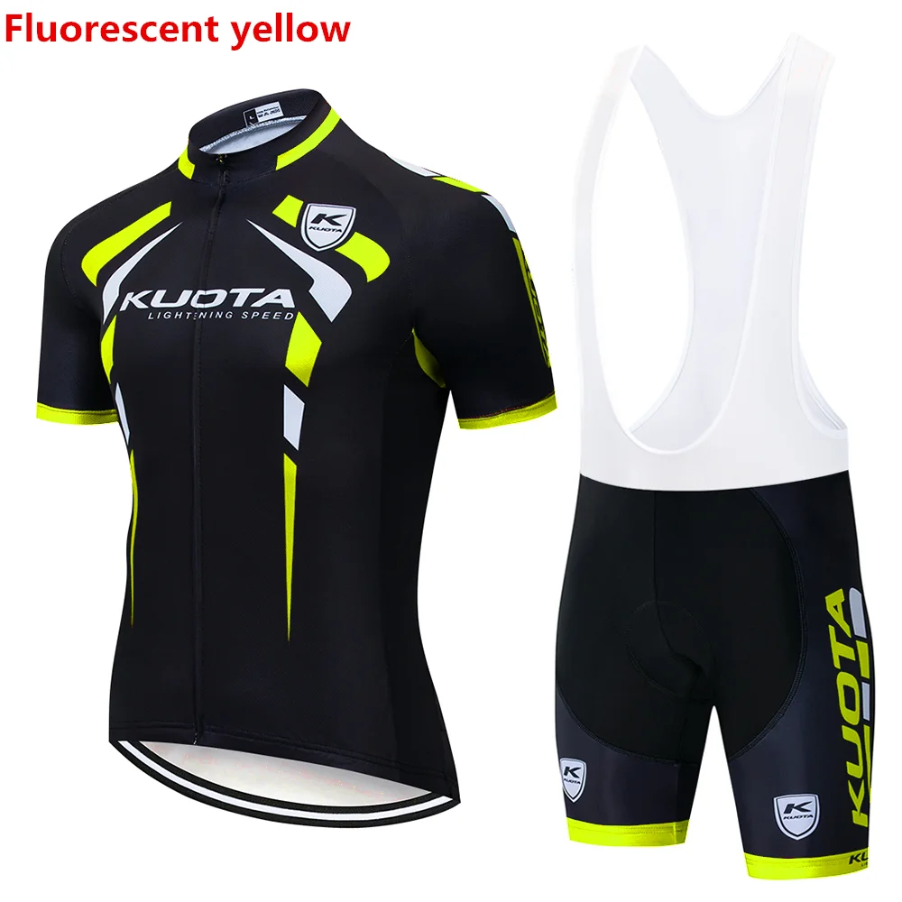 Short suit Pro Команда UCI Велоспорт Джерси KUOTA Велоспорт Набор 9D Гель Короткий рукав гоночный MTB костюм Майо велосипед одежда Ropa Ciclismo - Цвет: Short suit