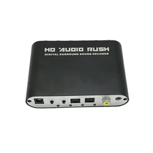 3,5 AUX коаксиальный цифро-аналоговый преобразователь 6 RCA HD аудио Раш 5,1 декодер 3,5 AUX коаксиальный цифро-аналоговый преобразователь 6 RCA HD аудио Раш 5,1 декодер
