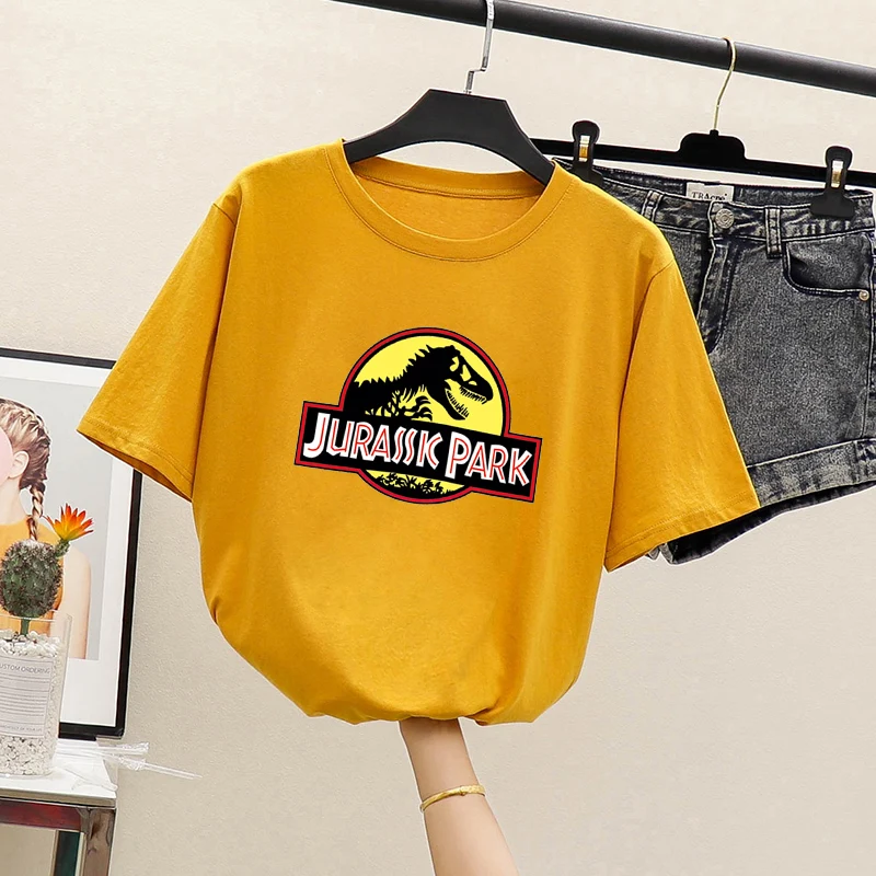 Новая Корейская версия свободной футболки с короткими рукавами для летней