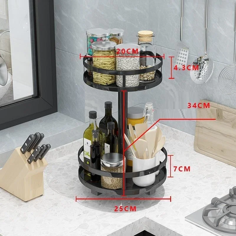 

Cozinha Dish Organizer Cosina Organization Supplies Almacenamiento Rotate Organizador Cuisine Cocina Kitchen Storage Rack Holder