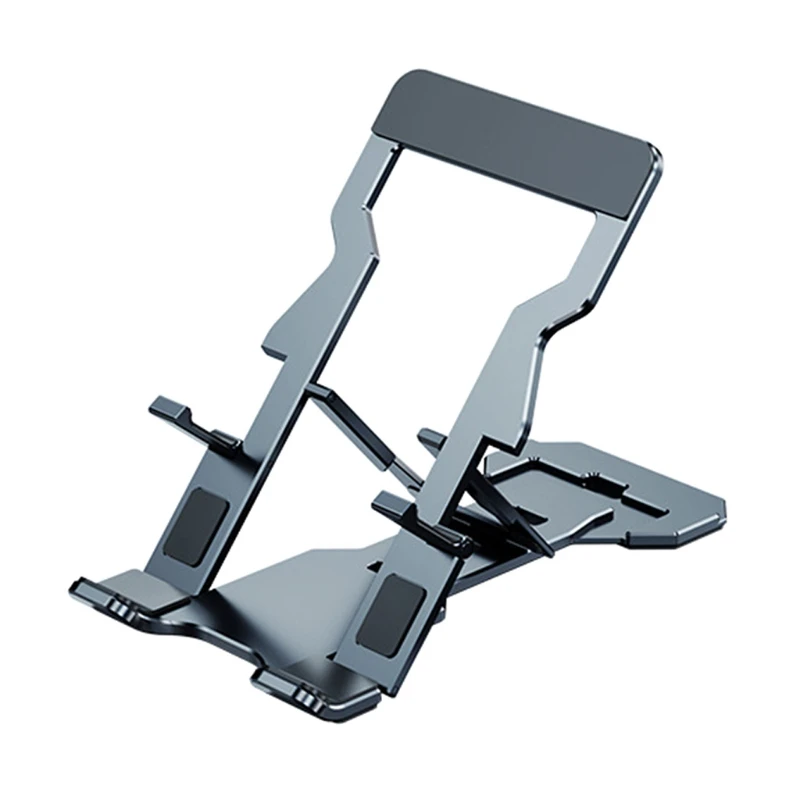

CellPhone Stand Fully Foldable Adjustable Desktop Phone Holder Cradle Dock Compatible with Phone iPad Mini Tablets Phone