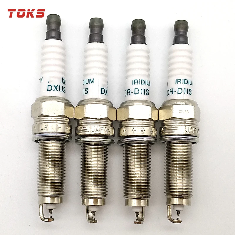 TOKS 4 шт. 12290-R1A-H01 двойной Иридиевый Spakr штекер для Honda ACCORD CIVIC CR-V HR-V 12290-R1A-A01