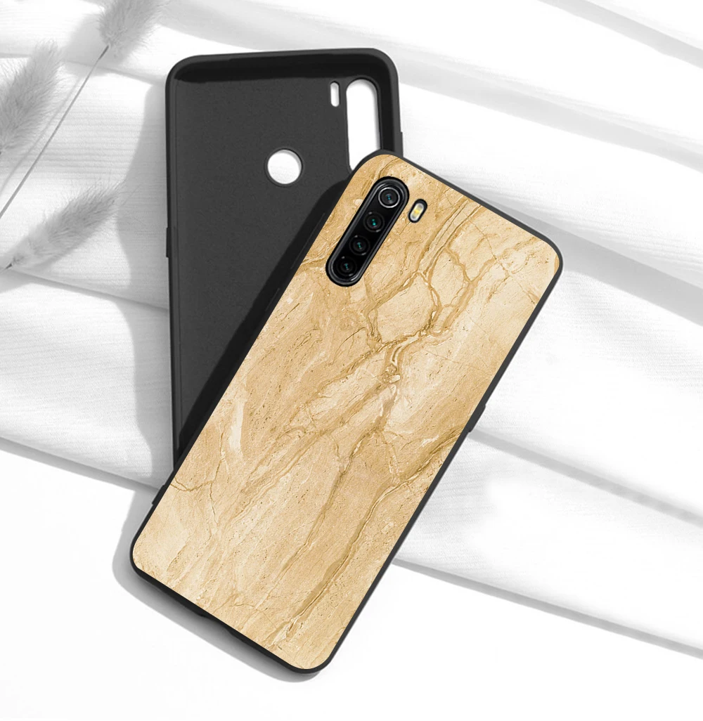 

Luxury Marble Case For Xiaomi Redmi Note 10 9 8 7 10X 8T 9T Pro Max Mi Note 10 9 8 9T Pro F1 Poco X3 Phone Cases Black Cover