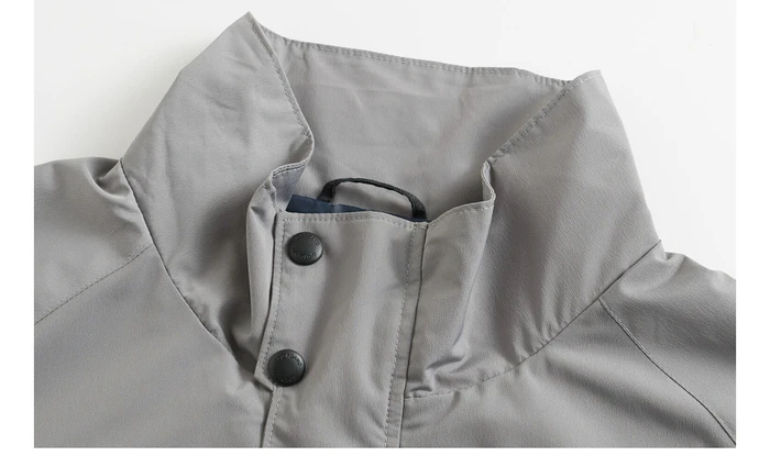 Giordano мужская куртка контрастный вышитый значок Chaquetas Hombre длинный рукав карманы спереди Jaqueta Corta Vento 01079749