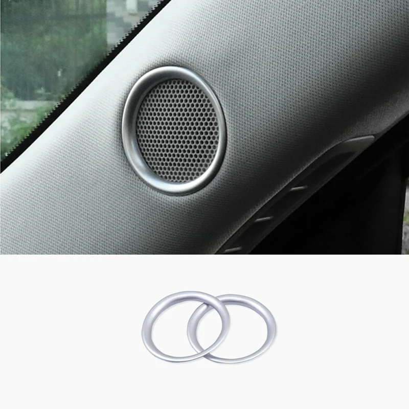 

ABS Matte Auto Interior A-pillar Speaker Ring Sides Cover Trim For Mazda CX-8 CX8 2017 2018 2019 Car Styling Accessories 2pcs