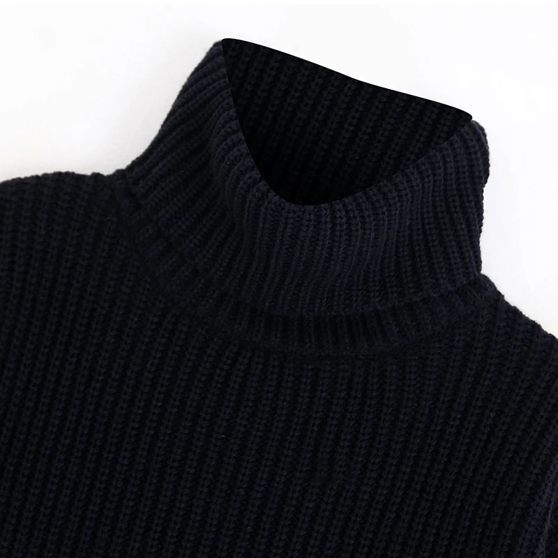 ZOEPO Turtleneck Sweaters Women Fashion Winter Patchwork Sweater Elegant Pockets Long Sleeve Female Ladies JL | Женская одежда