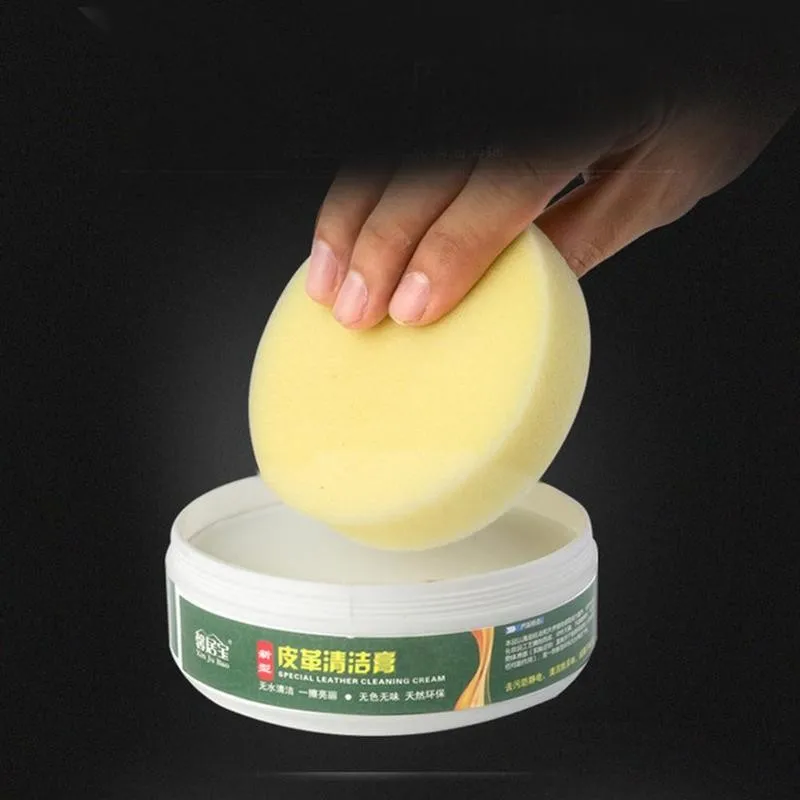 

260g Repair Leather Jackets Multi Functional Waterless Leather Cleaning Foam Refurbishing Leather Glue Sofa Cleaning Supplies
