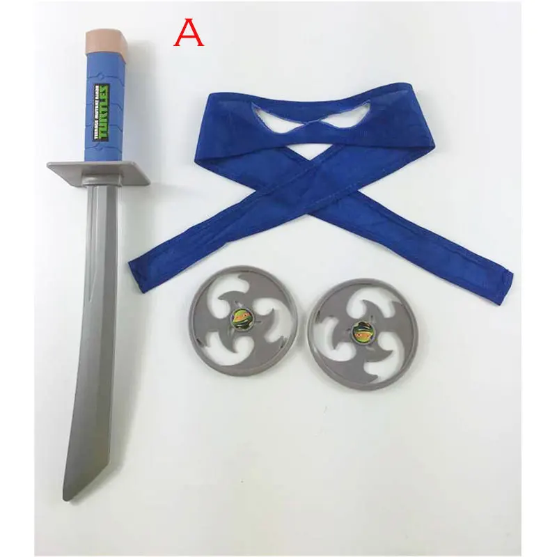 1 шт. Черепаха ниндзя костюм для оружия маска глаз детей ясельного возраста