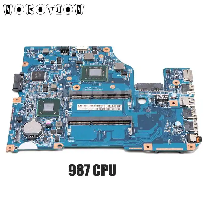 Материнская плата NOKOTION для ноутбука ACER aspire V5 531 NBM1G11008 NB.M1G11.008 488.4vm02. 011 987 CPU DDR3|main