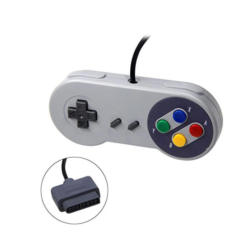 Геймпад 16 бит управления Лер для супер nintendo SNES системы консоли управления Pad