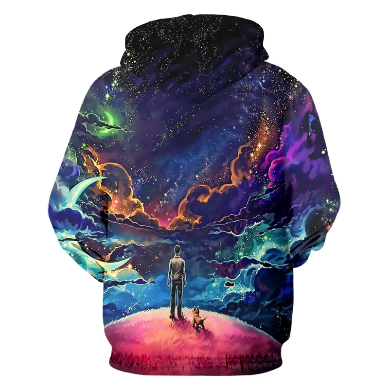 

CJLM Fashion Man Hoodies 3D Starry Sky Funny Streetwear Mens Pullover Whole Body Printing Oversized 5XL Tracksuit