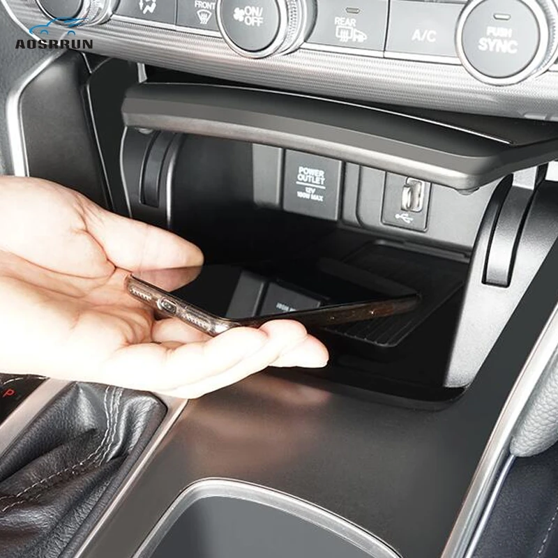 for honda accord 2018 2019 2020 10th generation mobile phone wireless charger wireless charging board qi cover car accessories free global shipping