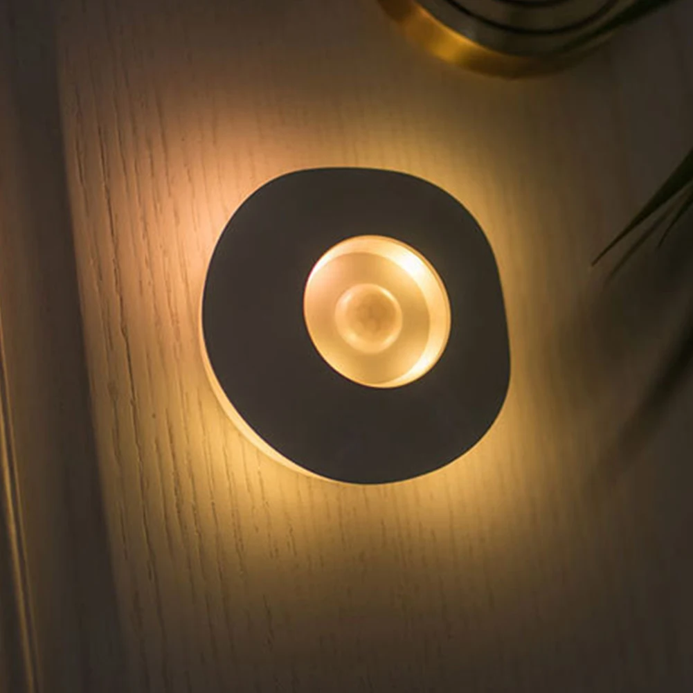 Домашний светодиодный Ночной светильник автоматический датчик движения для