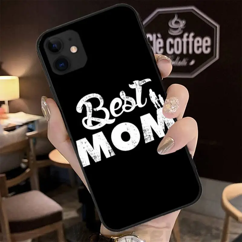 

Best Mom Mother Day Fundas Coque Carcasa For IPhone 11 Pro Max Case XR XS 12 7 8 Plus SE 2020 Cover Accessories Cascos