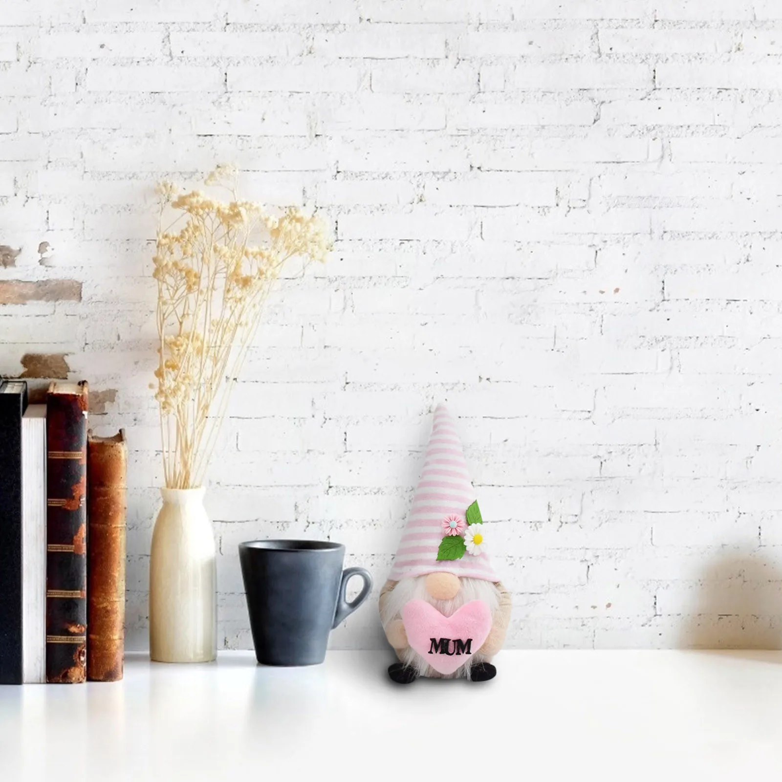 

kawaii toys Desktop ornaments Spring Flowers Dwarf Gnome Easter Mother's Day Gnomes Gift Home Decoration Creative Elves toys