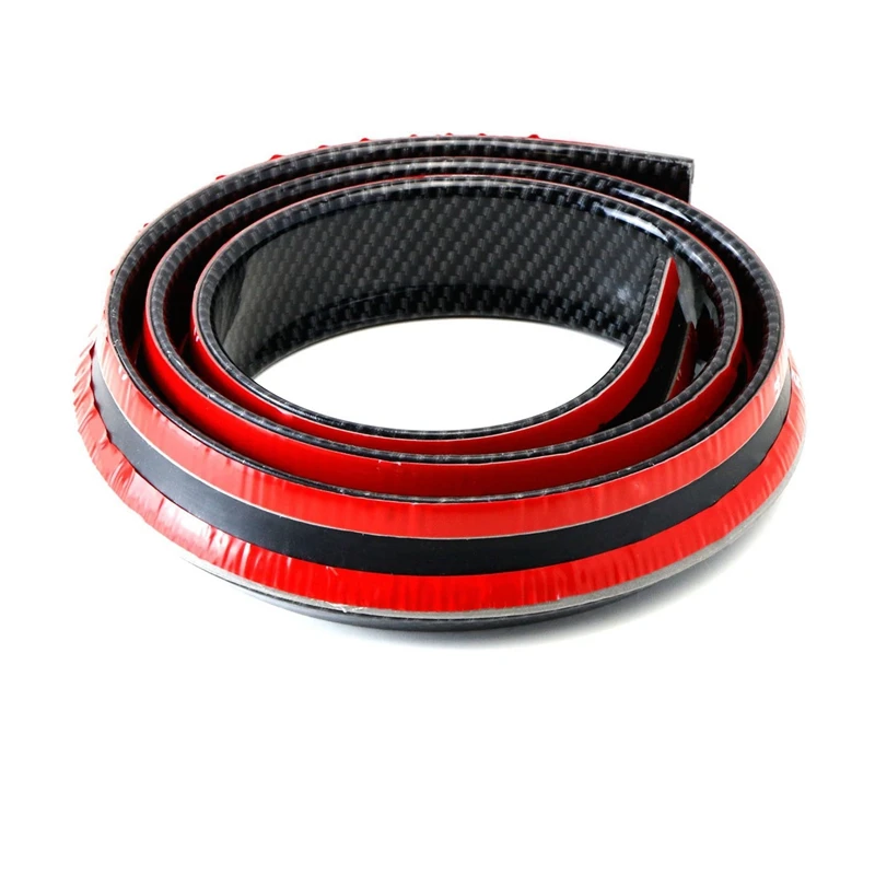 Углеродное волокно узор резиновый хвост без отверстия надавливающий верхнее
