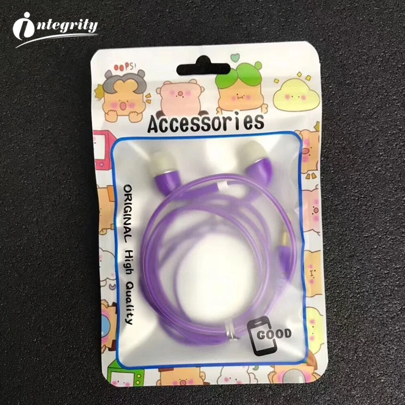 

INTEGRITY 10.5*15cm Zipper Cute Animals Plastic Packaging Bags for Usb Cable Line Bluetooth Earphone Headphone Small Toy Pouches