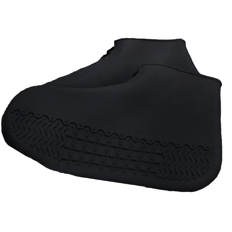 Botas de Chuva ao ar Zíper Livre Silicone Viagem Portátil Antiderrapante Sapato Capa Q1fe 1 Par