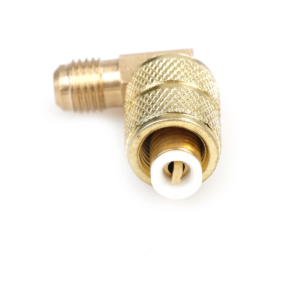 

1Pc R410A Brass Auto AC Refrigeration Hot Sale Adapter Connector Adaptor