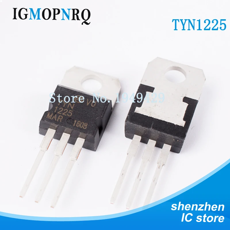 10 шт. TYN1225 TO-220 SCR 25 A 1200 вольт новинка быстрая доставка | Электронные компоненты и