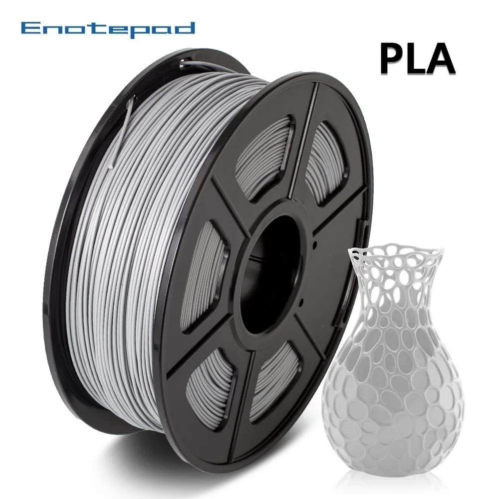 Нить PLA Enotepad 1 кг 75 мм для 3d-печати нить pla de безвредный материал 3D-принтера |