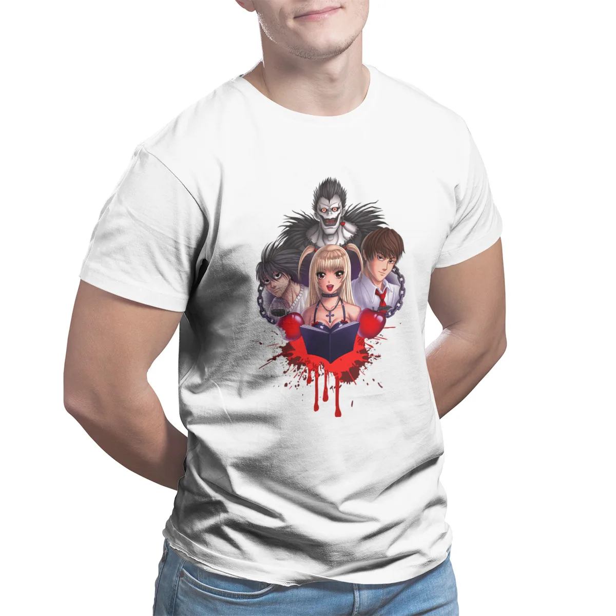 

Shinigami and Friends100%Cotton Punk ShortSleeveMensClothes58108