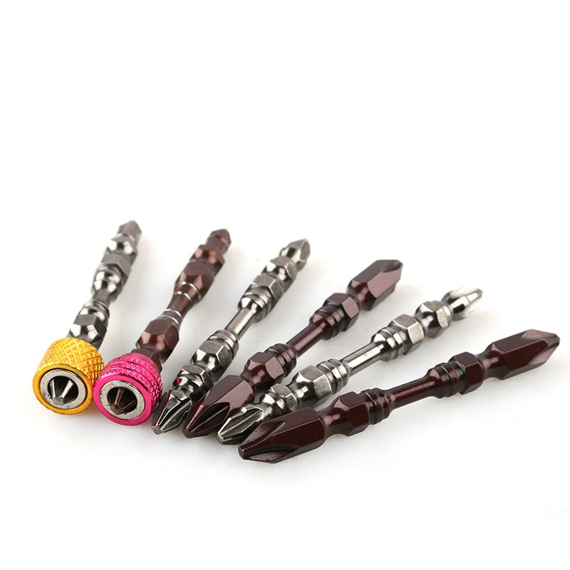 

6 шт электрическая отвертка с магнитным наконечником набор с крестообразной головкой двойной головкой Phillips Мощность инструмент Аксессуары...