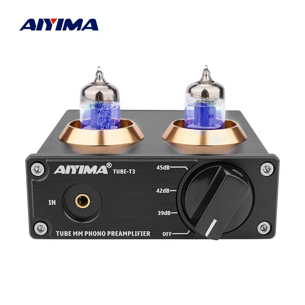 AIYIMA аудио T3 Phono предусилитель для поворотного фонографа Виниловый проигрыватель