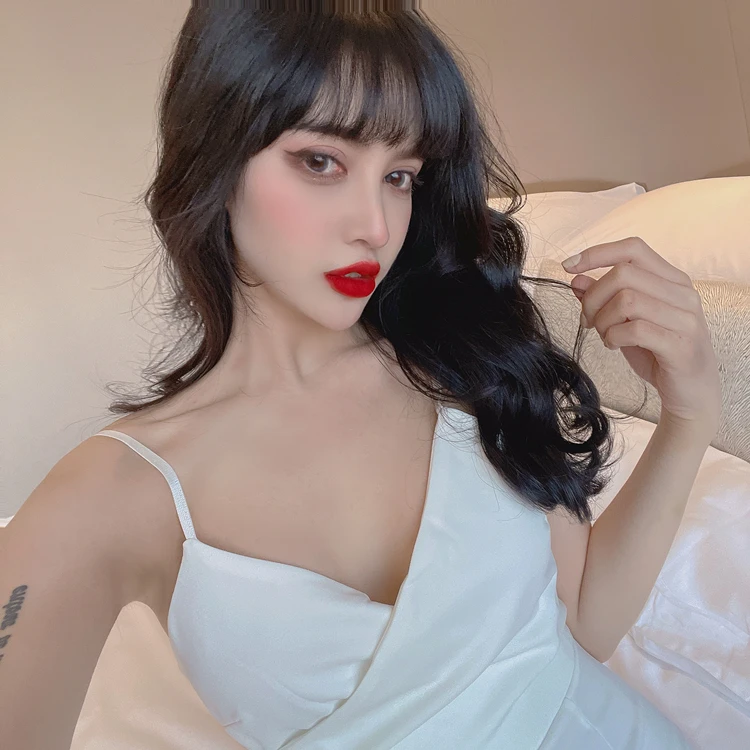 

Summer New Spaghetti Strap V-neck Sexy High Waist Vestidos Fashion Ruffle Trumpet Nightclub Solid Color Sleeveless Dress