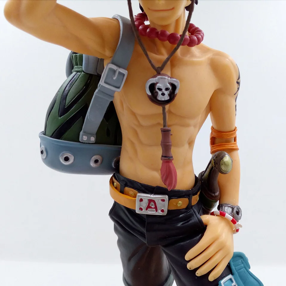 23 см японского аниме one piece Portgas D Ace ПВХ Фигурки игрушки юбилей специальный ver Portgas D Ace украшения модель игрушки