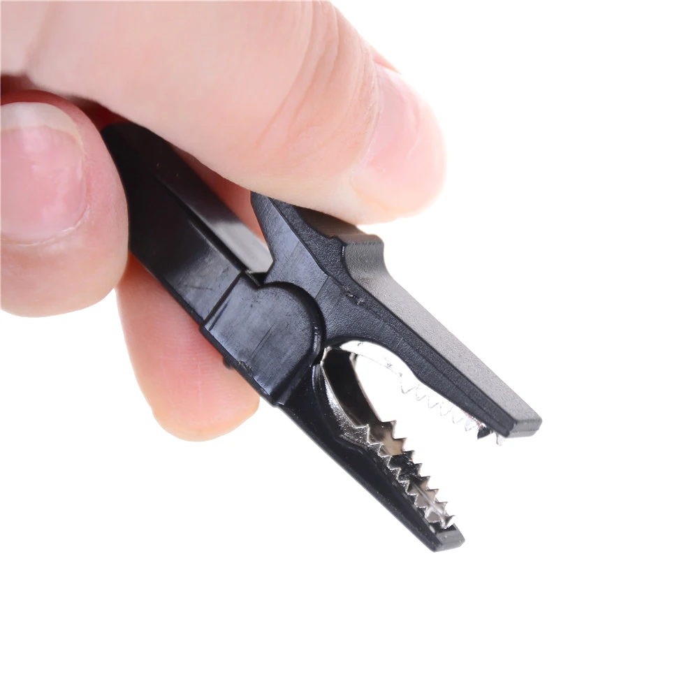 4 шт./компл. красно-черный 55 мм зажим типа крокодил + вилка банан тестовый зонд с