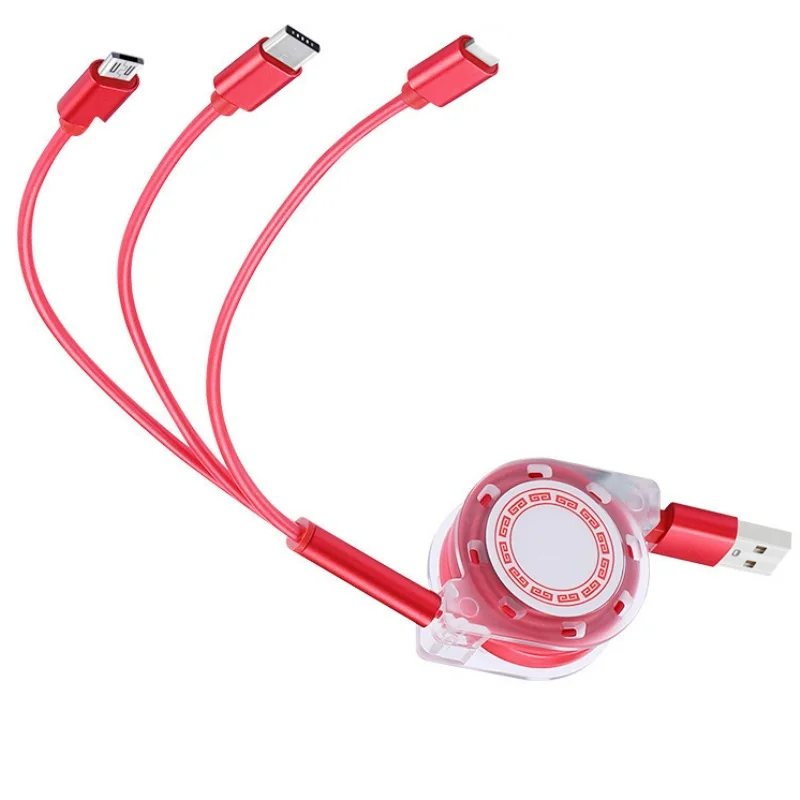 Портативный Телескопический мобильный телефон с тремя линиями передачи данных