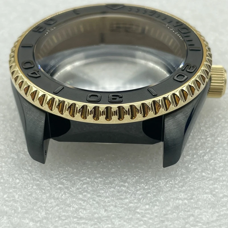 Watch Parts SKX007/009 Watch Case Sapphire Crystal Dive Watch Case Suitable For NH35/NH36 Automatic Movement enlarge