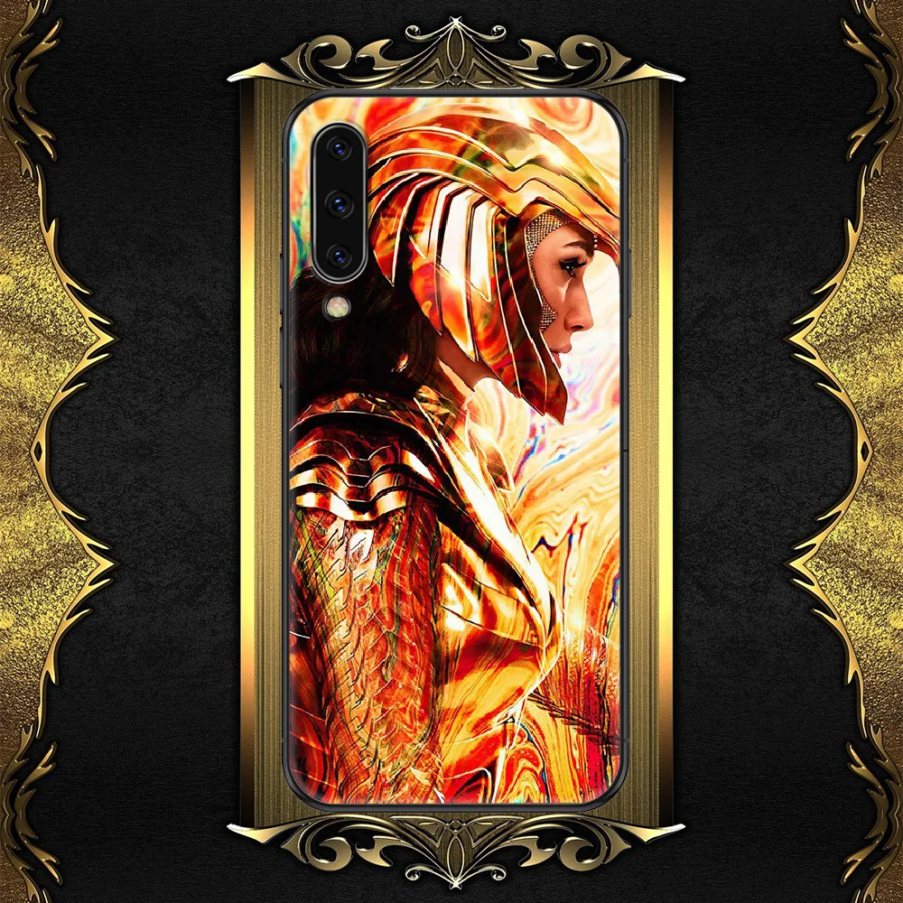 

Wonderes Superhero Womanes Phone case For Samsung Galaxy A 3 5 7 8 10 20 21 30 40 50 51 70 71 E S 2016 2018 4G black luxury back