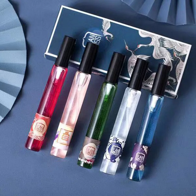 

Chinese-Style Gilded Quicksand Perfume Women's Lasting Light Fragrance Student Girls Fruit Flower Fragrance Fresh Natural 12Ml