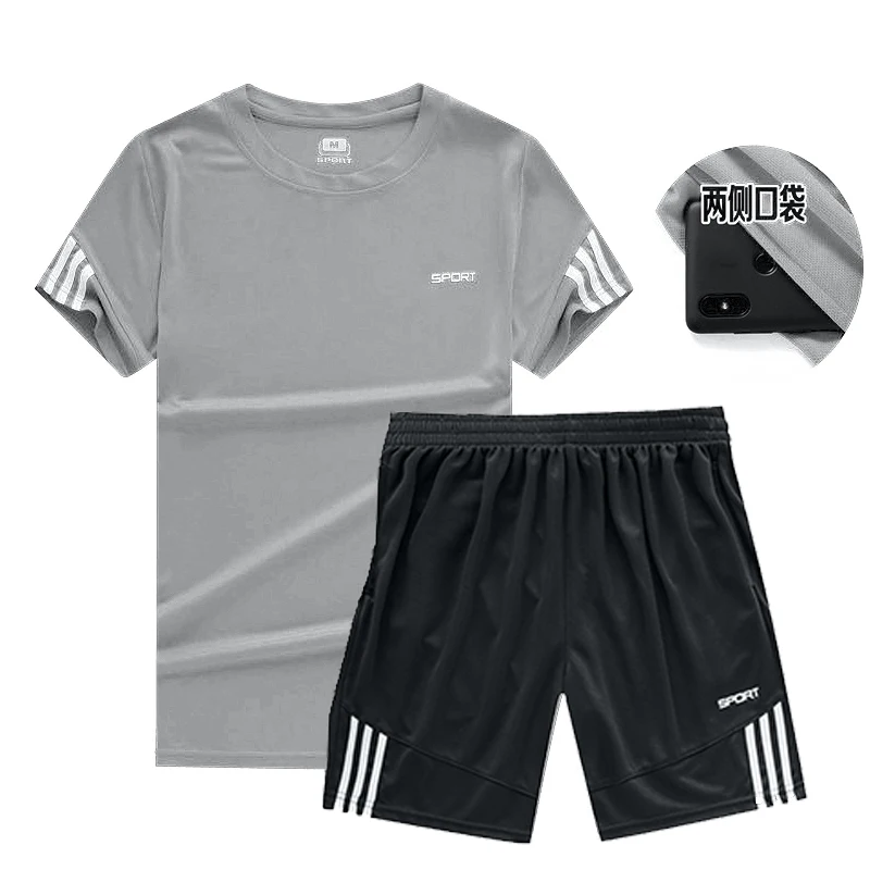 

Fitness sports running short leisure sports men's breathable short suit
