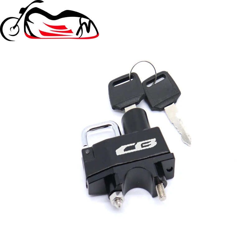 

Motorcycle Accessories Anti-theft Helmet Lock Security For HONDA CBF125 CBF190 CBF250 CBF500 CBF600 CBF1000