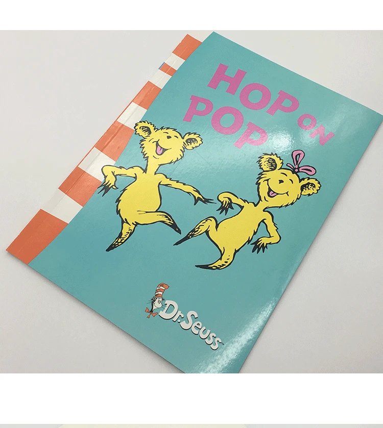 Хоп ON POP от Dr Seuss Kids Story Books Детские Обучающие английские обучающие игрушки для